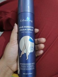 Hair removal cream spray
