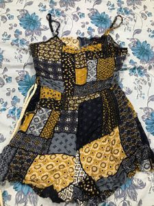 Navy Blue Playsuit