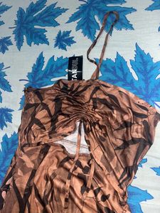 New Dress With Side Slit