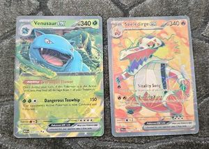 Pokemon Cards - Venusaur & Skeledirge