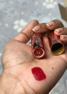 Lakme 9 To 5 Primer + Matte Valentine Red Lipstick