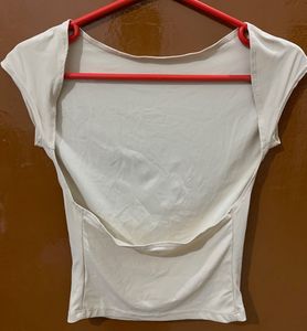 Backless Crop Top