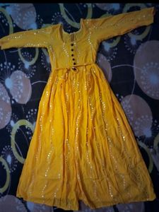 Yellow Frok Kurti 💛Sale🎉