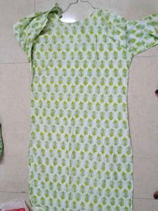 Kurta set green