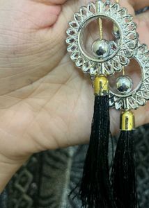 Black &amp; Silver Indian Dress