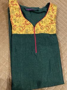 Ethnic Green Kurti