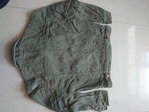 Vintage Denim Jacket (Size-XXS)