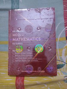 Class 10 R.D SHARMA and MCQ book