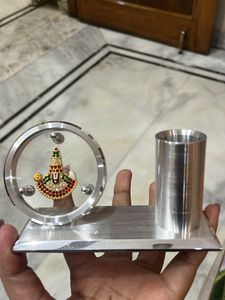 Tirupati Idol With Pen Stand (desk Organiser)
