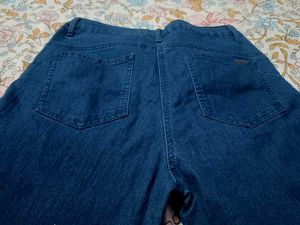 Dark Blue Bootcut Jeans