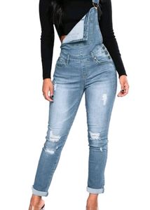 Light Blue Denim Dungaree With Detachable Straps