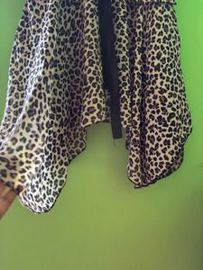 Y2K Leopard Print Spaghetti Strap Top