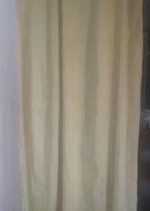Button Tab Curtains for door - 2 pieces