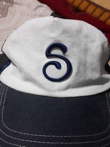 Stylish Cap with 'S' Design