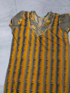 Vintage Inspired Zig-Zag Print Dress Set Of 2