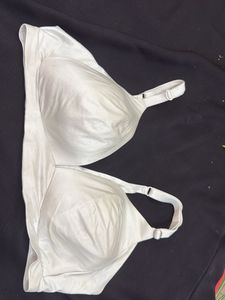 White Comfort Bra