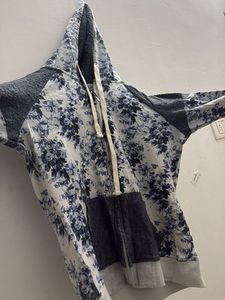 Floral Print Hoodie