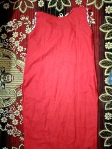 Red Floral Dress