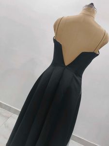 Elegant Black &amp; White Gown