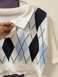 Crop top Vest Style