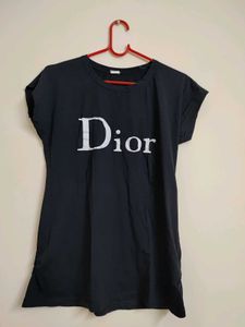 Dior Black T-Shirt Top