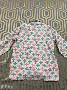 Bird Print Pajama Set