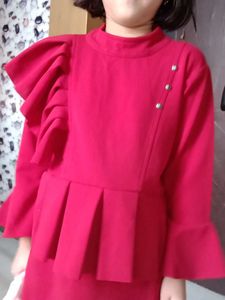 Cute Red Party Dress