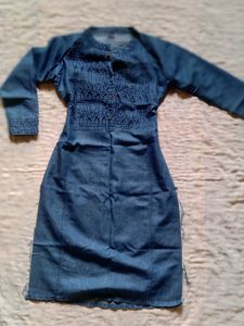 Denim kurti