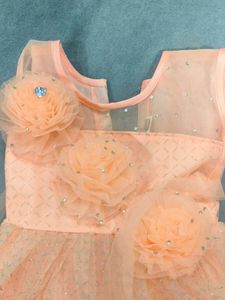 Cute orange Party Dress