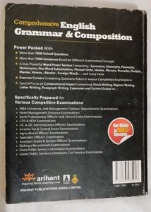 Arihant Comprehensive English Grammar&amp; Composition