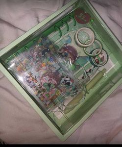 Kawaii Stationery Set - Planner, Pen, &amp; Washi Tape
