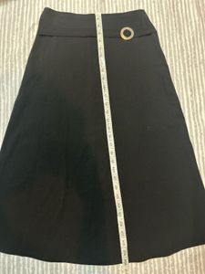 Black Flare Skirt
