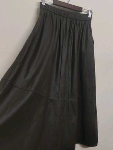 Elegant Olive Colour Maxi Skirt