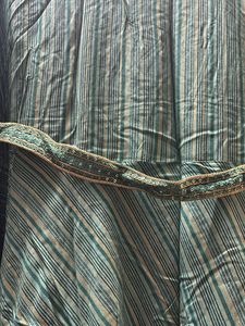 Green Striped Dress Akkriti