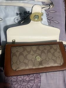 Coach Leather Handbag