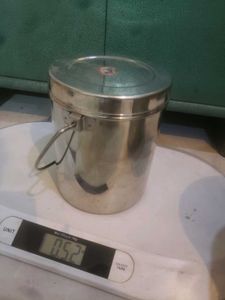 New Unused Stainless Steel Container