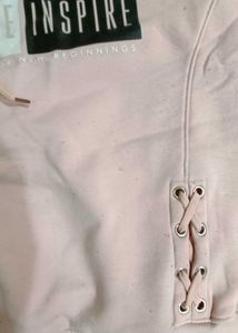 Pink &#39;Create Inspire&#39; Hoodie