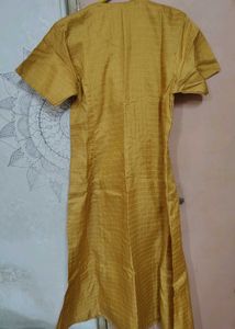 Mustard Embroidered Suit set