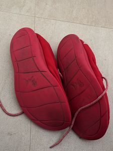 Neeman’s Red Wool sneakers