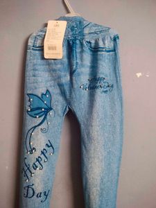 Girls Denim Jeans Look
