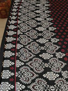 Beautiful Printed Microfiber Double Bed Sheet