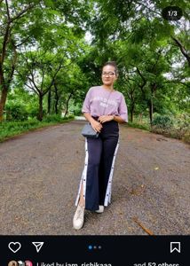 Women Regular Fit Black Trouser