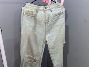 Ripped Light Wash Jeans