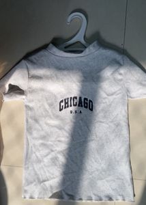 GREY CROP TOP🤍🩶