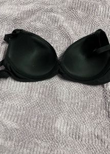 Black Padded Bra