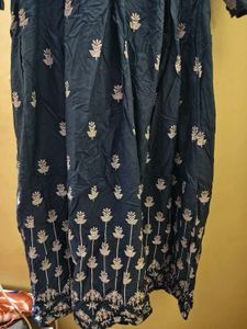 Elegant Blue Printed Kurta