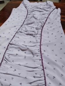 Chiffon With Cotton Inner Attached