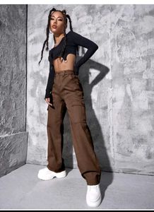 Brown Cargo Pants