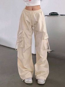 Beige Cargo Pants