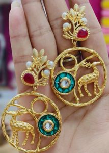 Brass Earring